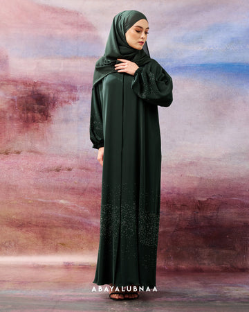 Amalfi Abaya in Emerald Green