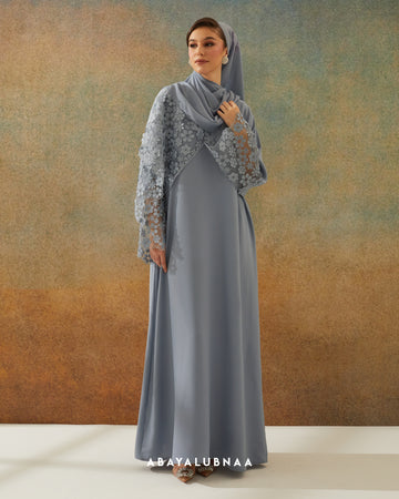 Eshaal Abaya in Blue