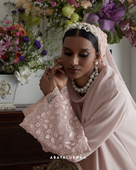 Francesca Abaya in Pink