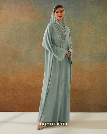 Haifa Abaya in Tiffany Green