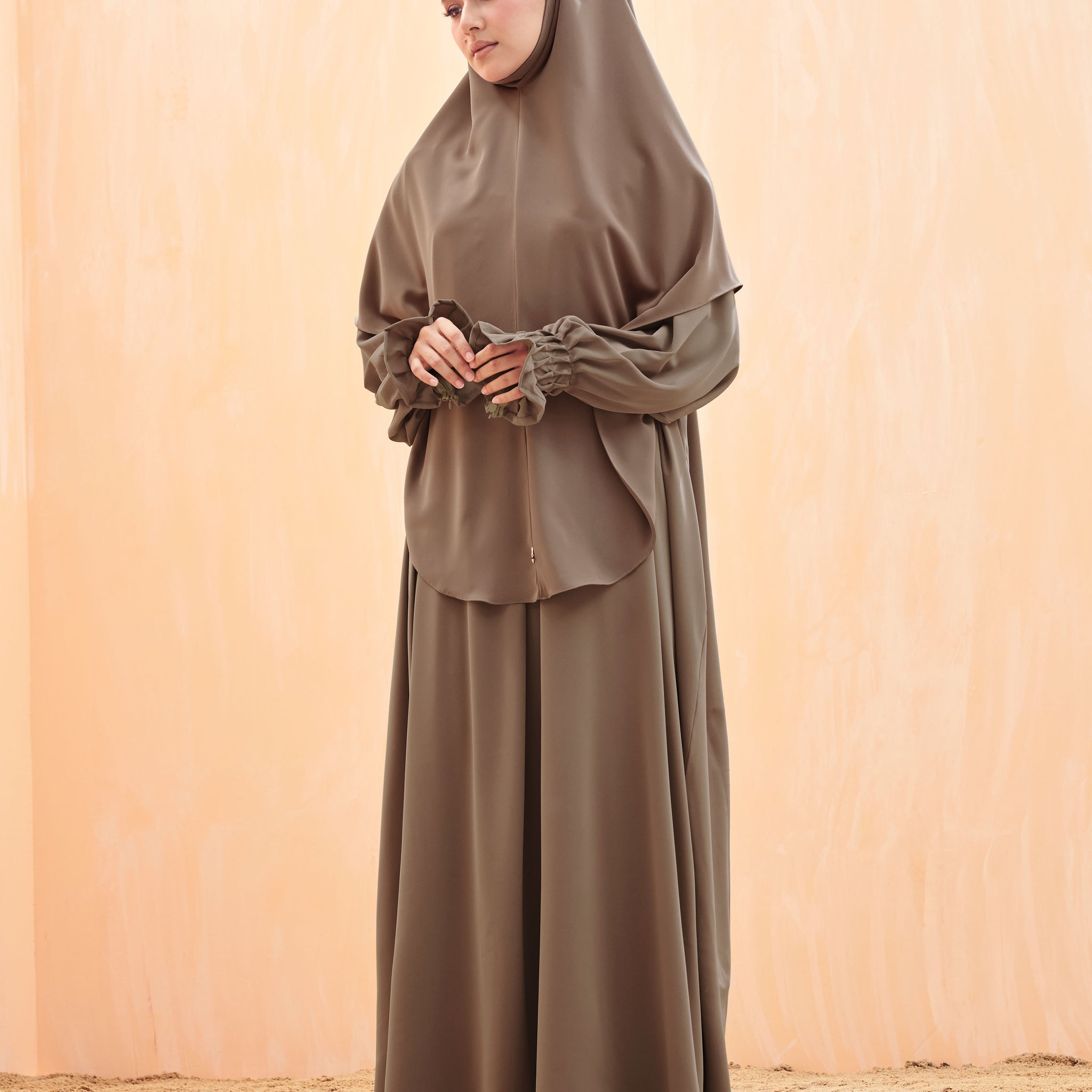 Nima SET in Tawny Brown