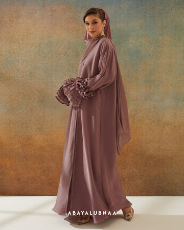 Tiffany Abaya in Dusty Purple