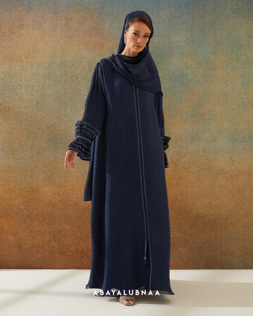 Tiffany Abaya in Navy Blue