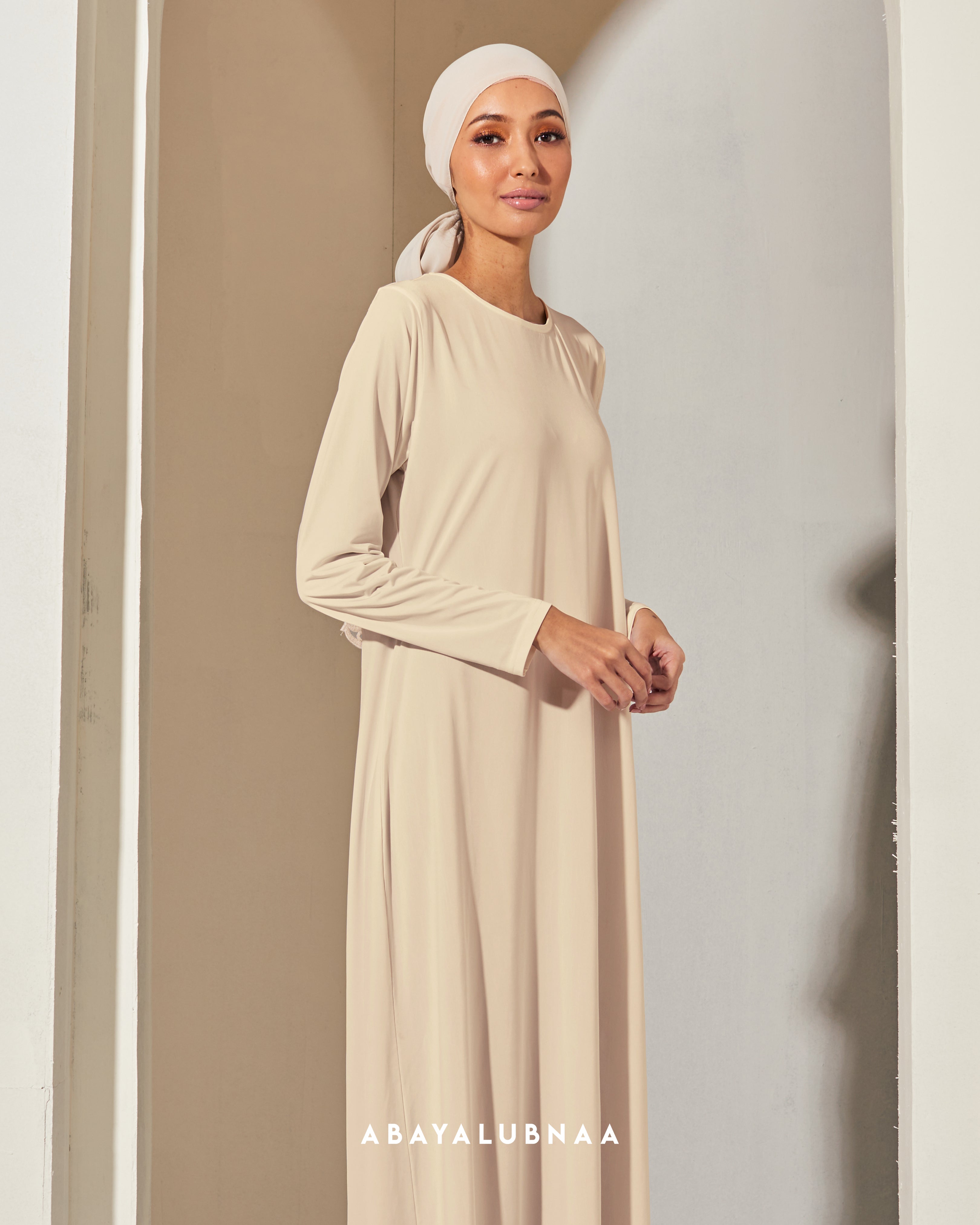 Long clearance sleeve abaya